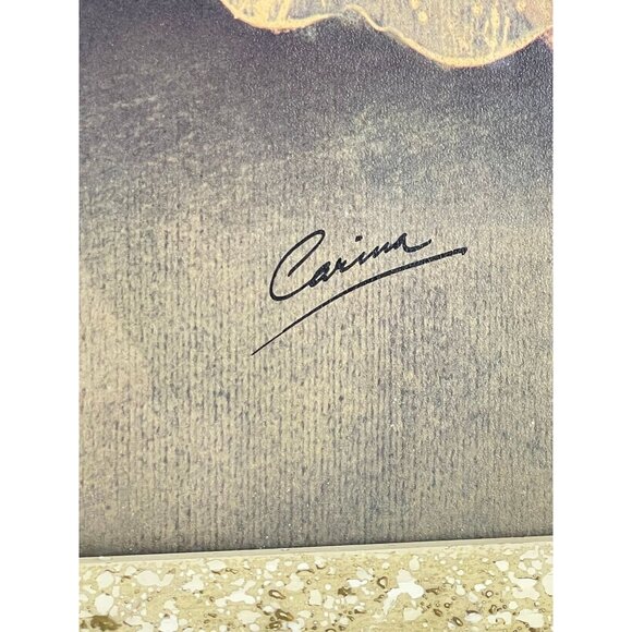 Vintage Carina ballerina print, framed ballet dancers, 50s lithography - Picture 6 of 10